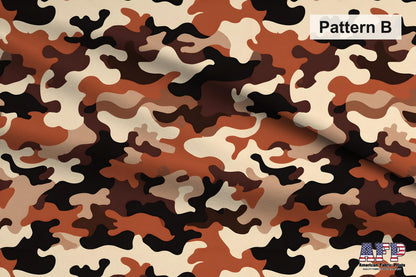 Digital Camouflage Fabric Set 3. Choose Your Patterns. Pattern B Shown. Shop now at American Fabric Prints.