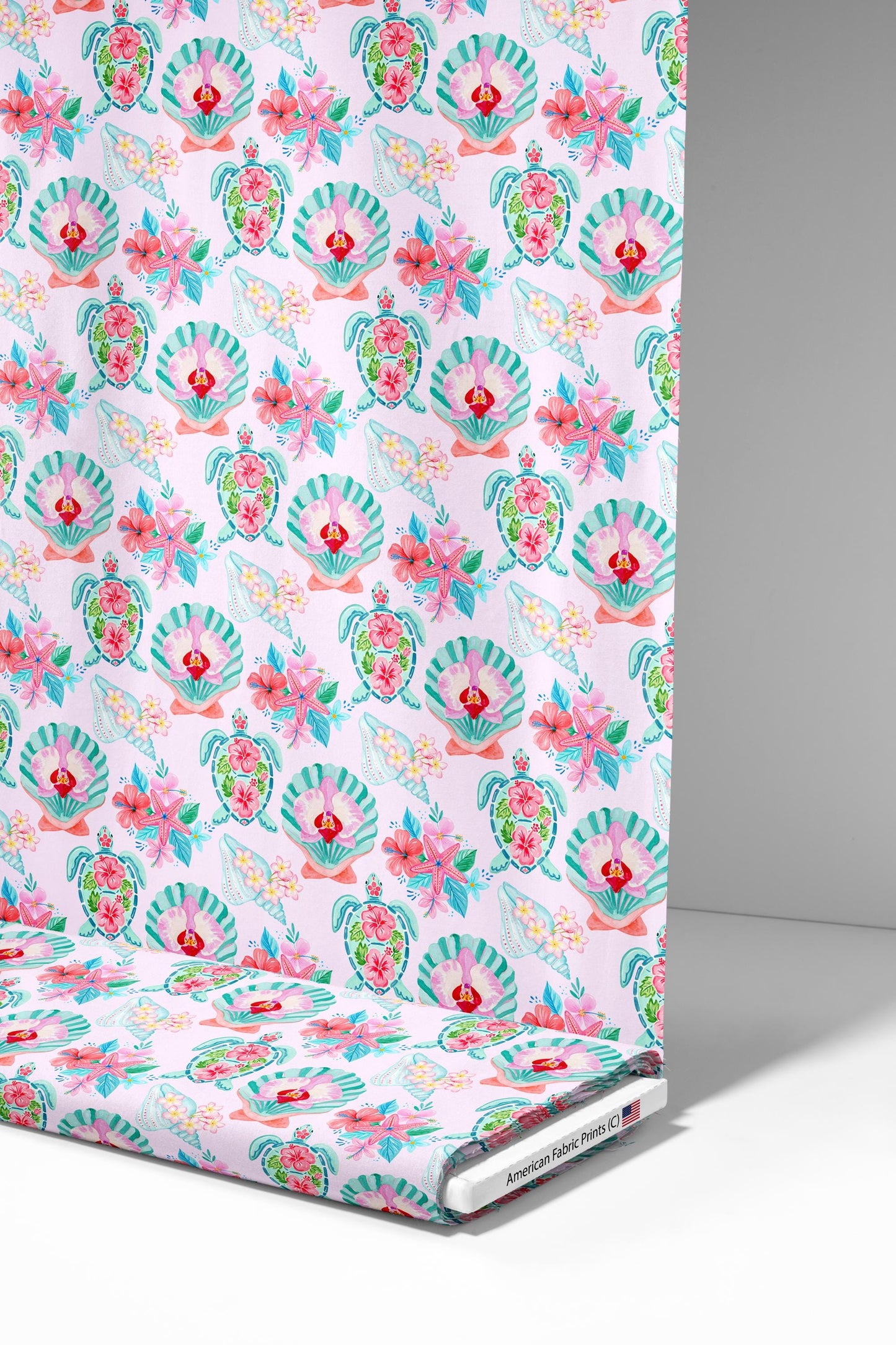 Coastal Coquette Fabric - Shop now at American Fabric Prints