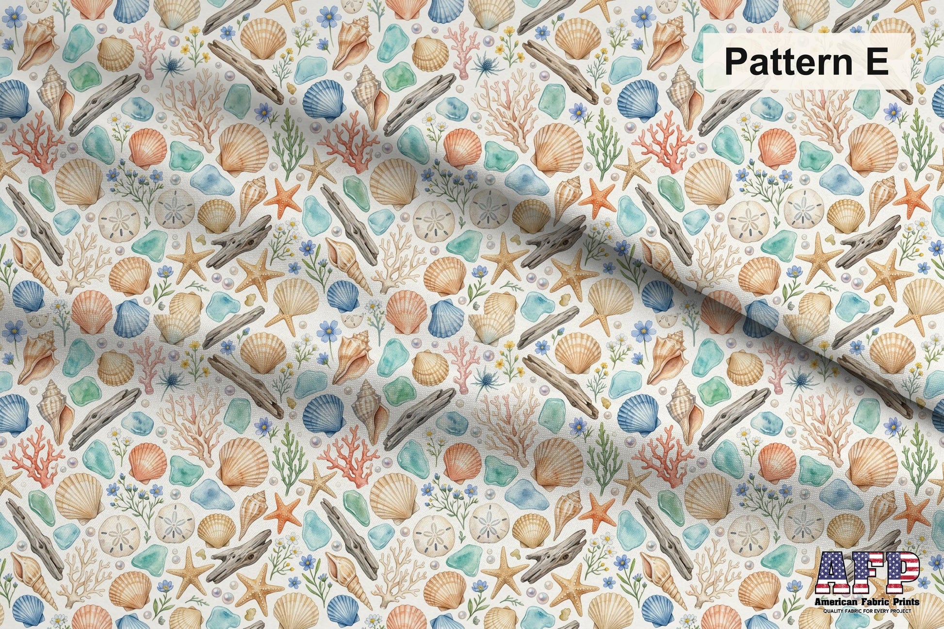 Around the Sea 2 Fabric Bundle Set - Shop now at American Fabric Prints