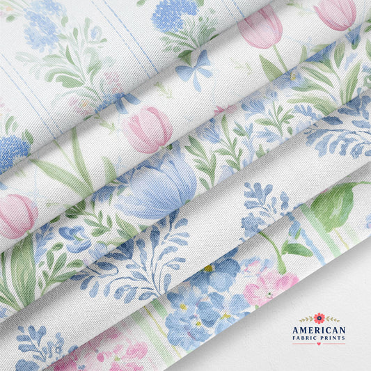 Spring Blooms 2 Fabric Bundle Set - Shop now at American Fabric Prints