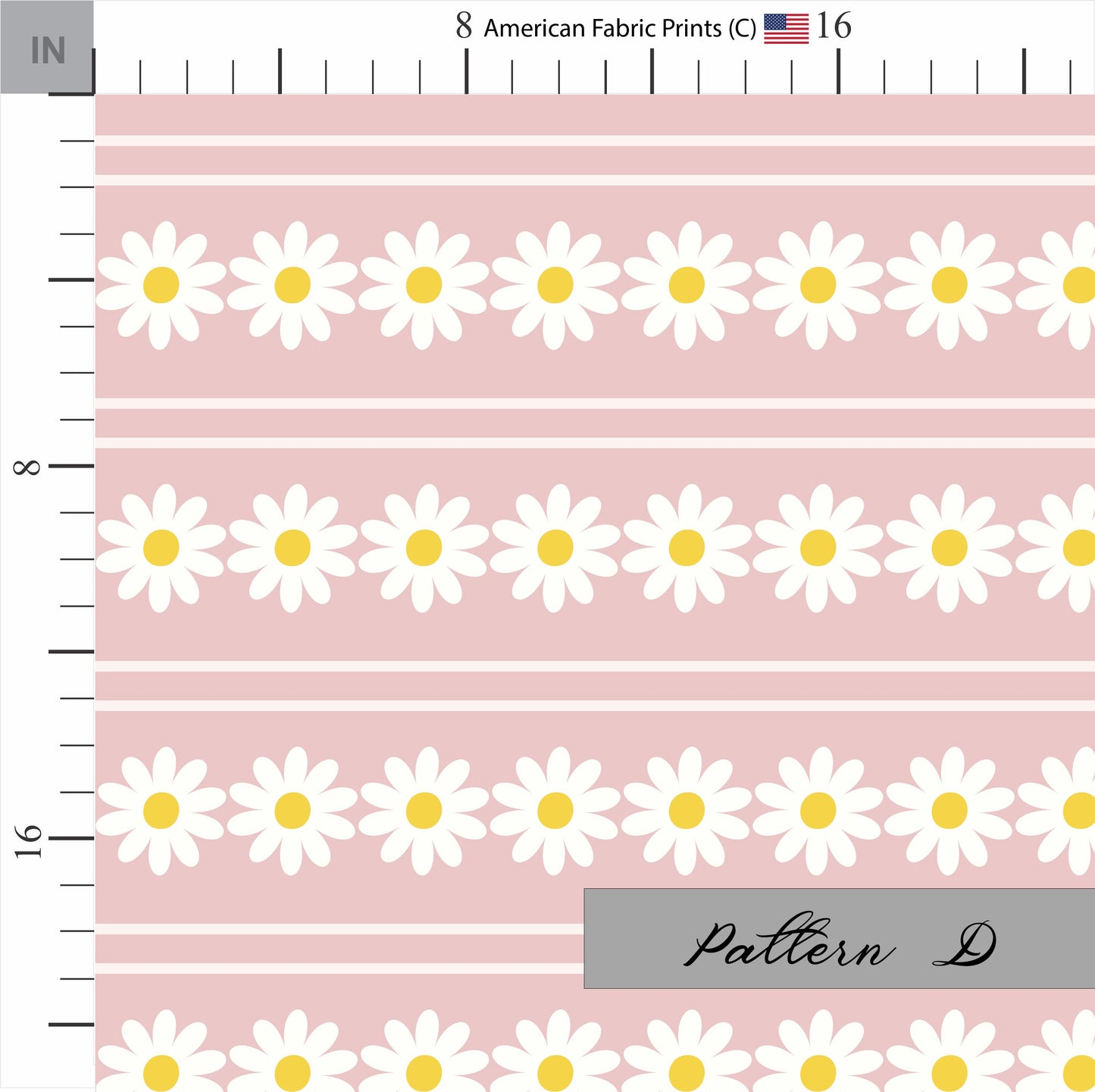 Coquette Pink Quilting Fabric | Pink Fabric Coordinates | Pink Nursery Fabric | Daisy Quilt | Cotton Baby Fabric | by American Fabric Prints