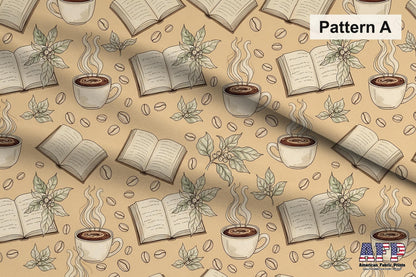 Coffee + Books Fabric Bundle Set - Shop now at American Fabric Prints