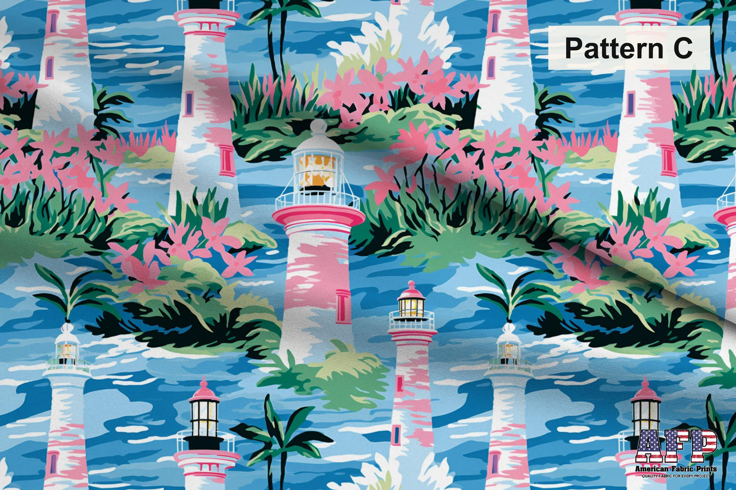 Preppy Light Houses Fabric Bundle Set - Shop now at American Fabric Prints