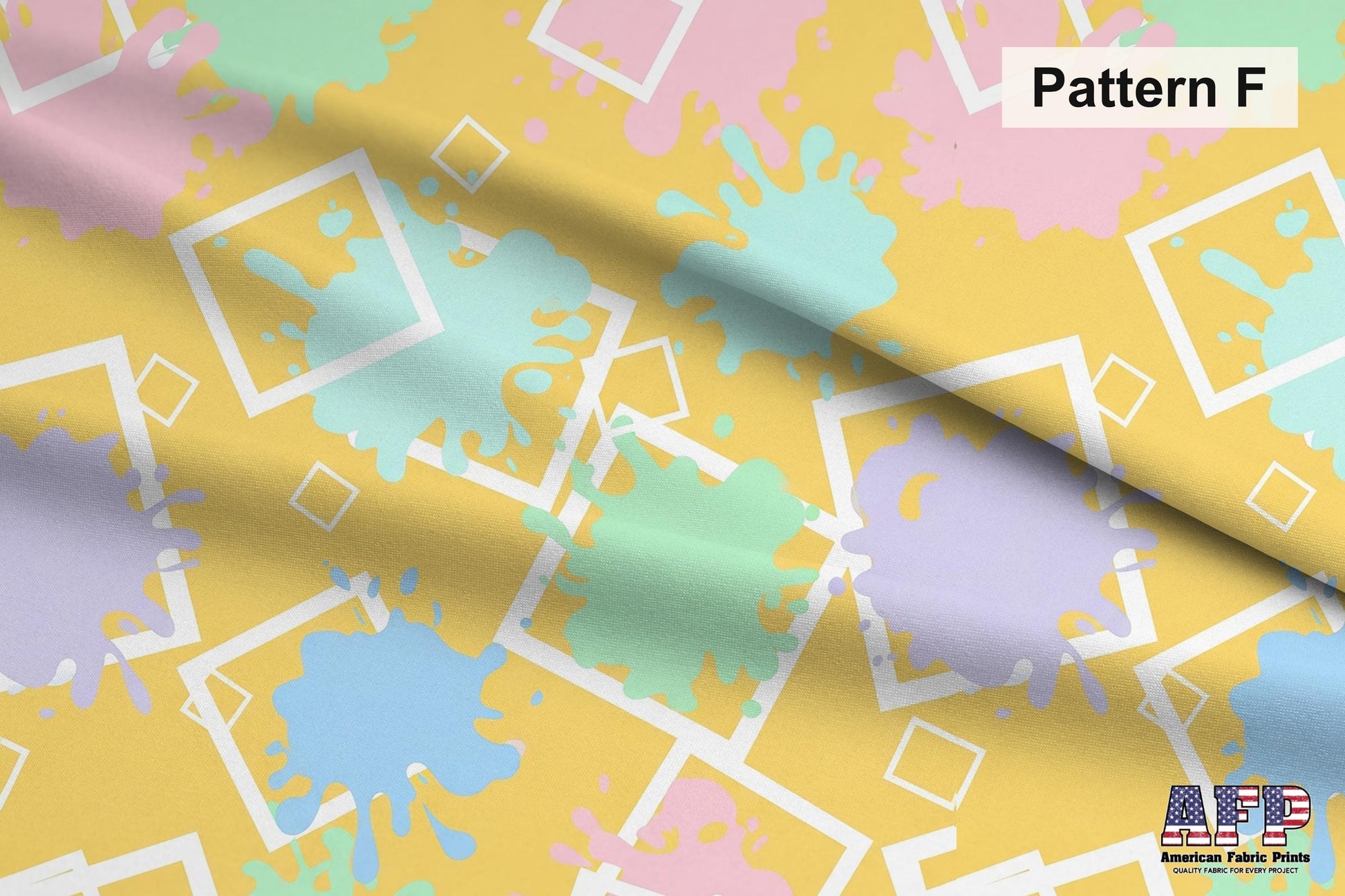 Colorful Abstract 2 Fabric Bundle Set - Shop now at American Fabric Prints