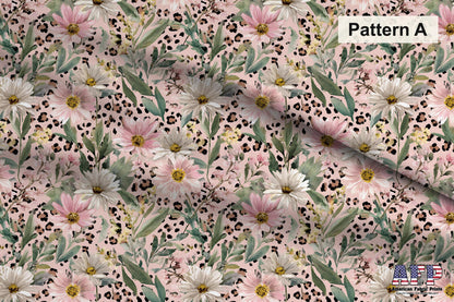 Pastel Boho Leopard Fabric Bundle Set - Shop now at American Fabric Prints