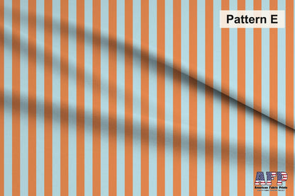 Stripes Set 1 Fabric Set. Choose Your Patterns. Pattern E Shown. Shop now at American Fabric Prints.