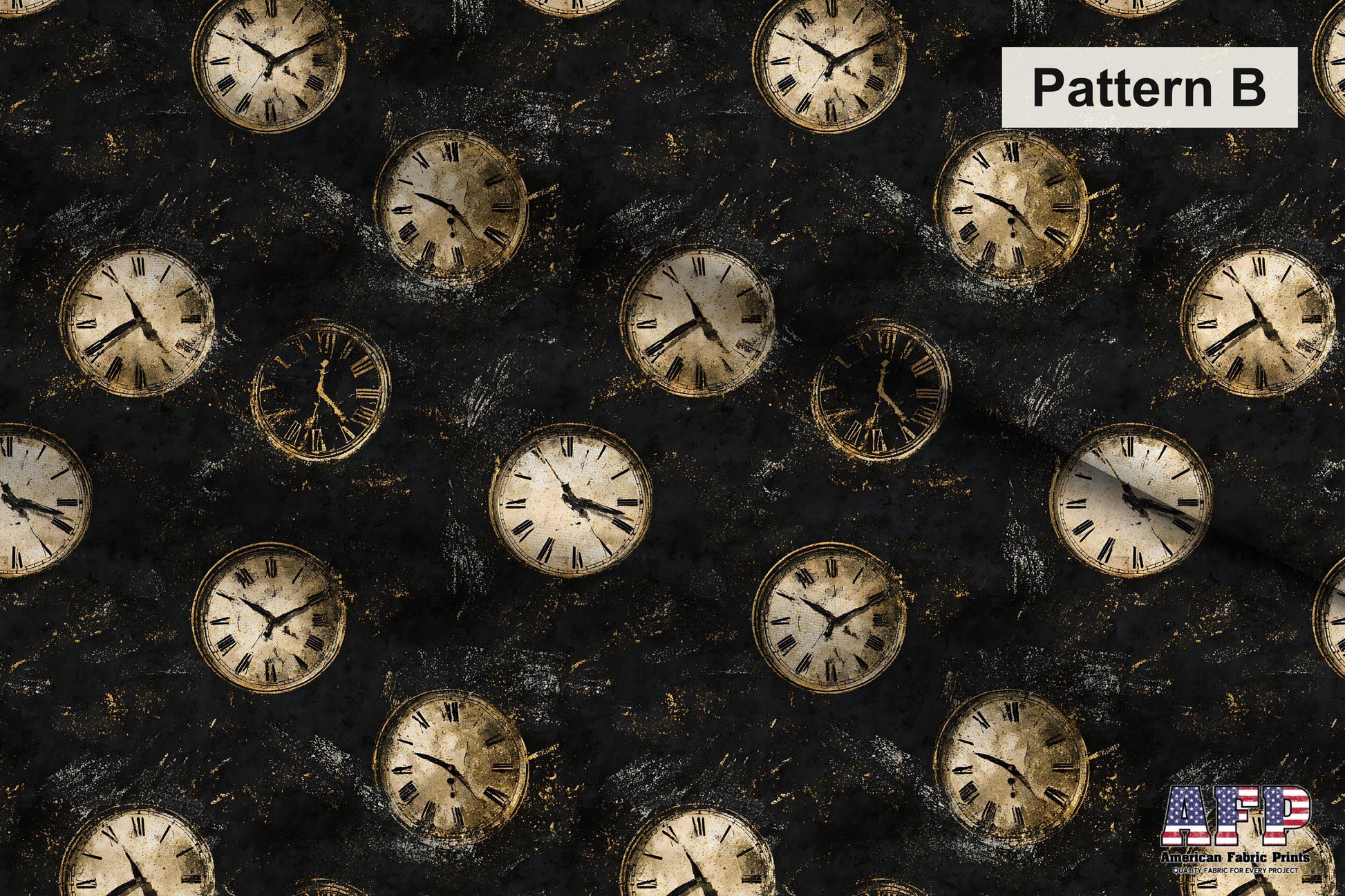 Vintage New Years Eve Fabric Bundle Set - Shop now at American Fabric Prints