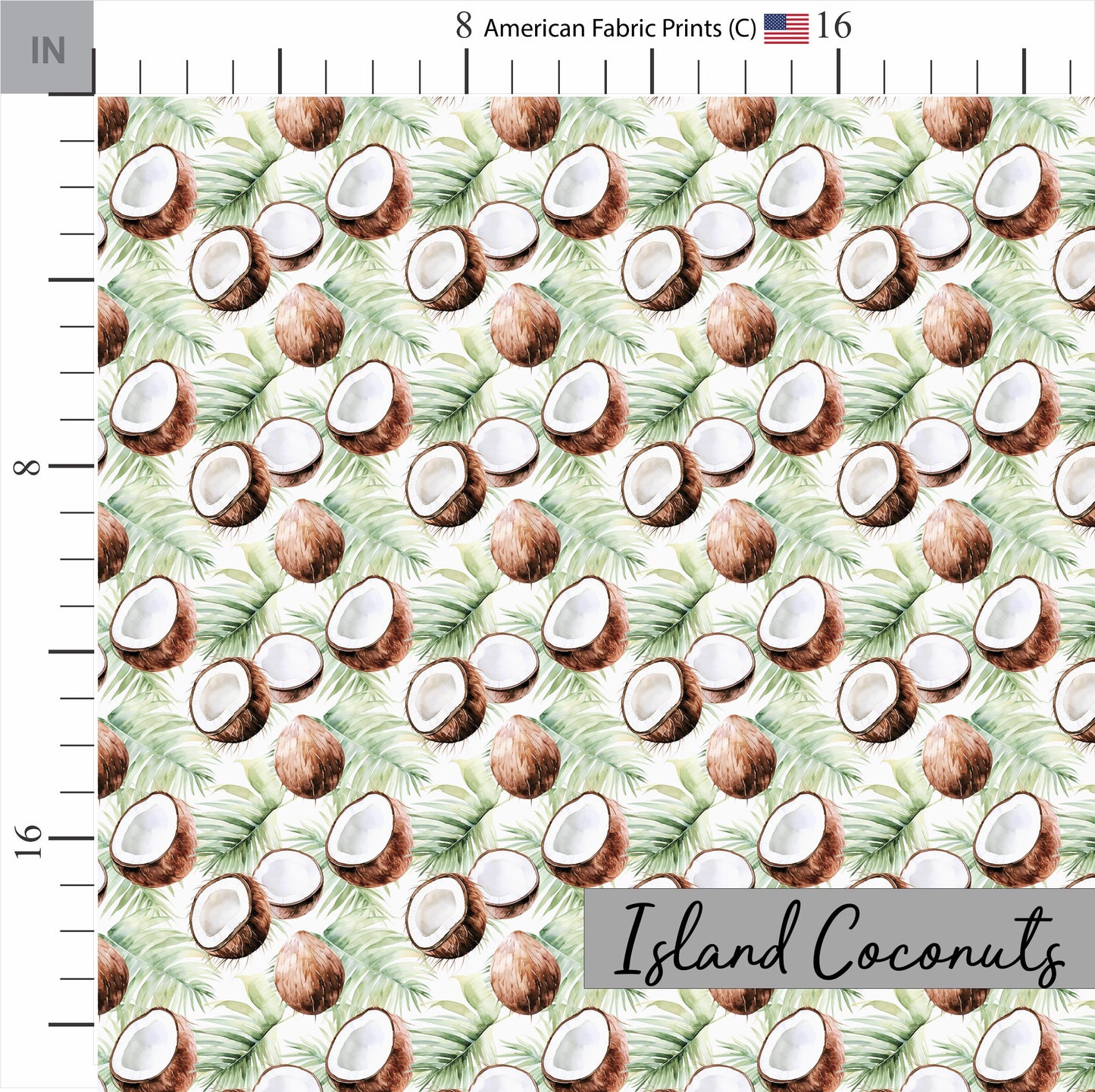 Tropical Quilt Fabric Coordinates | Island Fabric Bundle | Tropical Themed Cotton Fabric | Fabric | Made in USA | American Fabric Prints