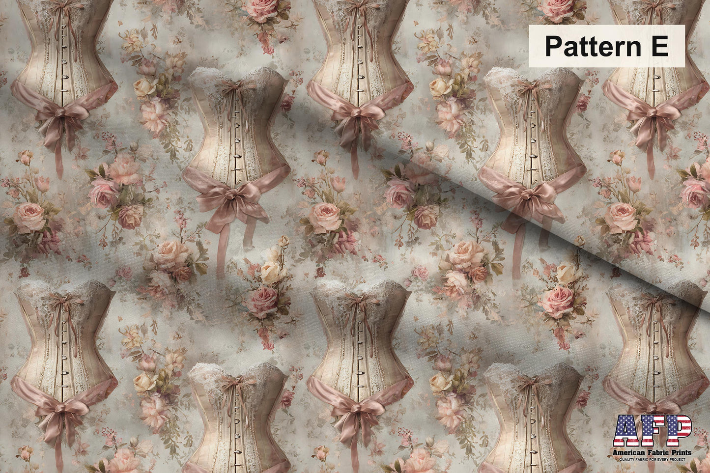 Victorian Shabby Chic Romance 2 Fabric Bundle Set - Shop now at American Fabric Prints