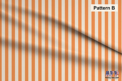 Stripes Fabric Set # 2. Choose Your Patterns. Pattern B Shown. Shop now at American Fabric Prints.