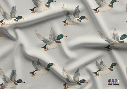 Flying Mallards Fabric - Shop now at American Fabric Prints