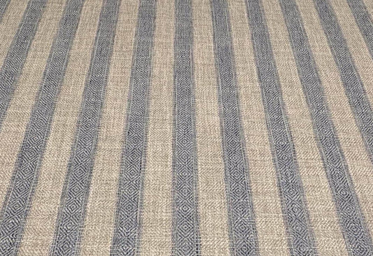 Striped Woven Jacquard Fabric with Geometric Pattern, Premium Upholstery, Fabric for Upholstery, Performance Fabric with Stain Resistance