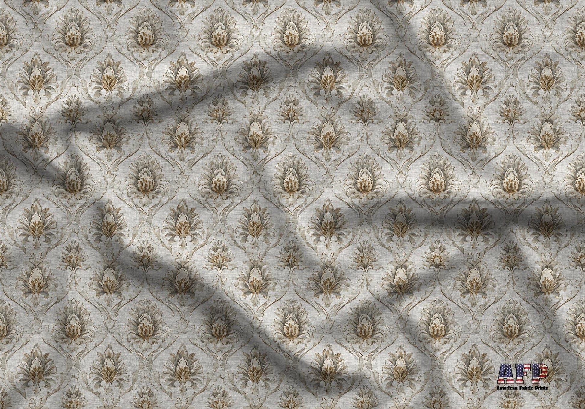 Neutral Boho Fabric - Shop now at American Fabric Prints