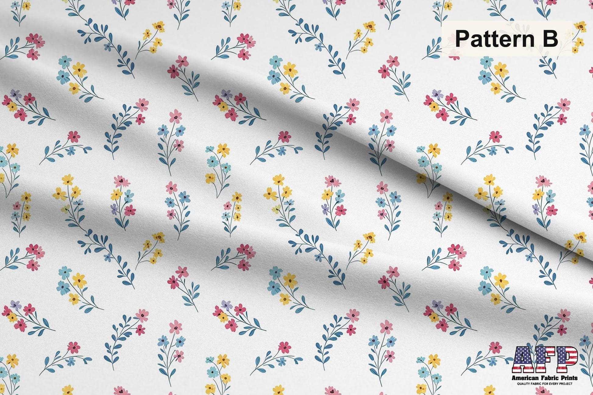 Abstract Floral Fabric Bundle Set - Shop now at American Fabric Prints