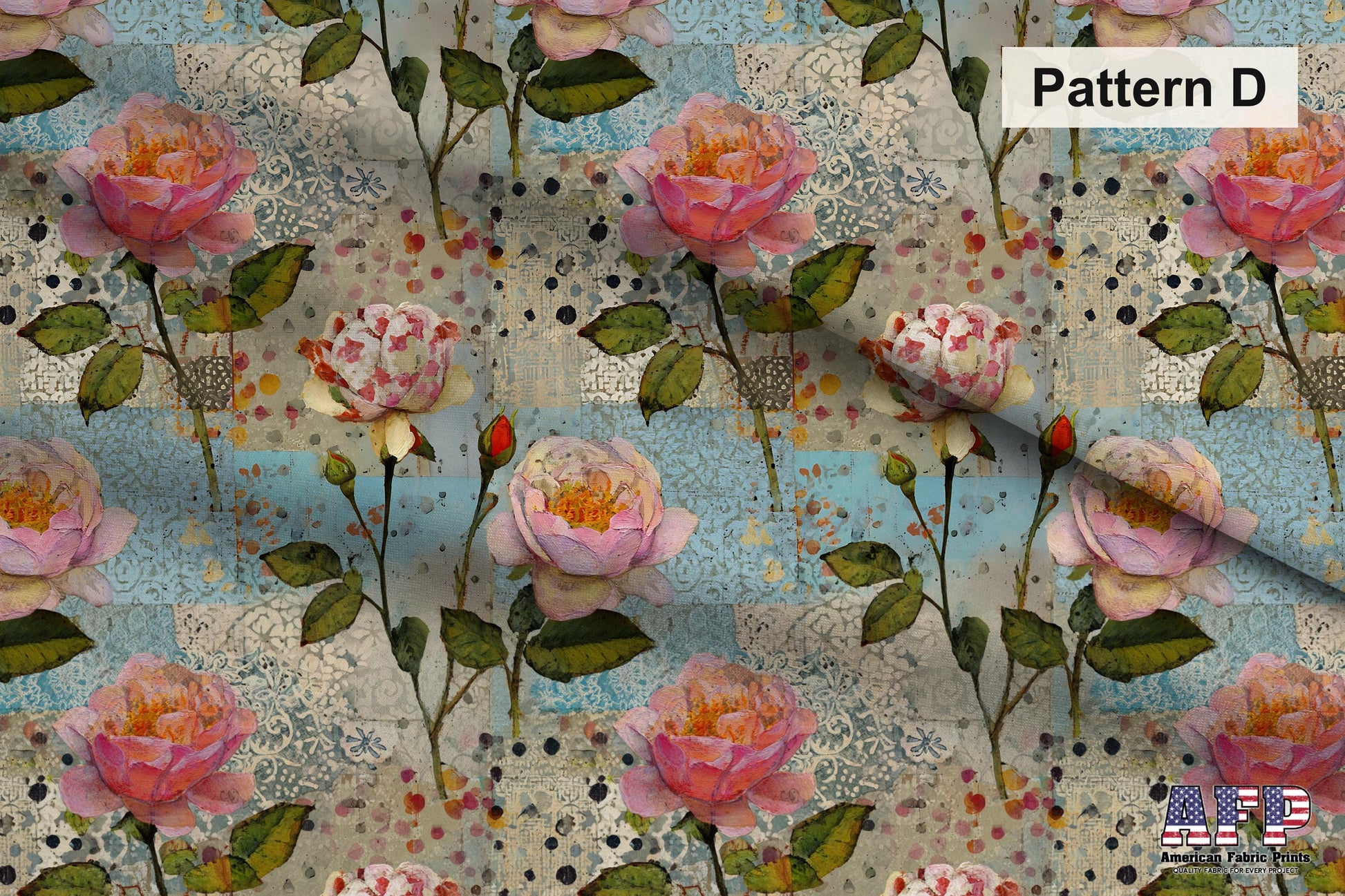 Cottage Shabby Floral Fabric Bundle Set - Shop now at American Fabric Prints
