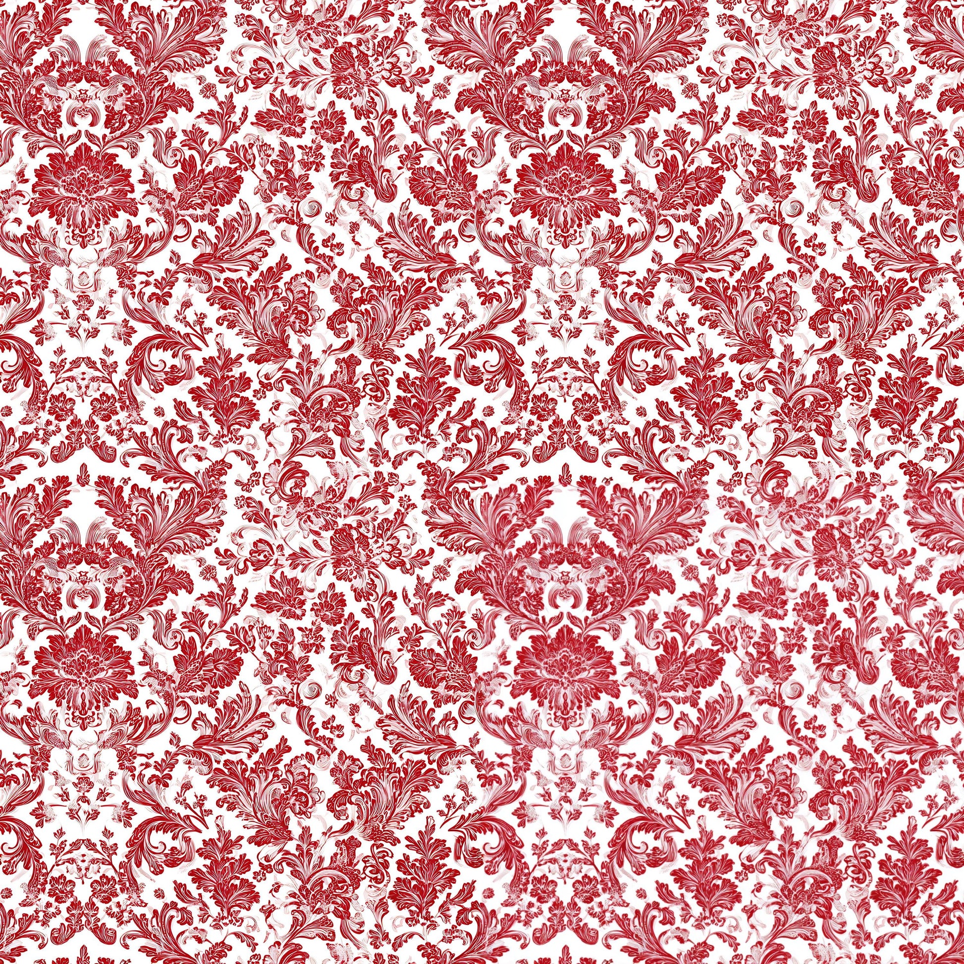 Red French Country Fabric - Shop now at American Fabric Prints