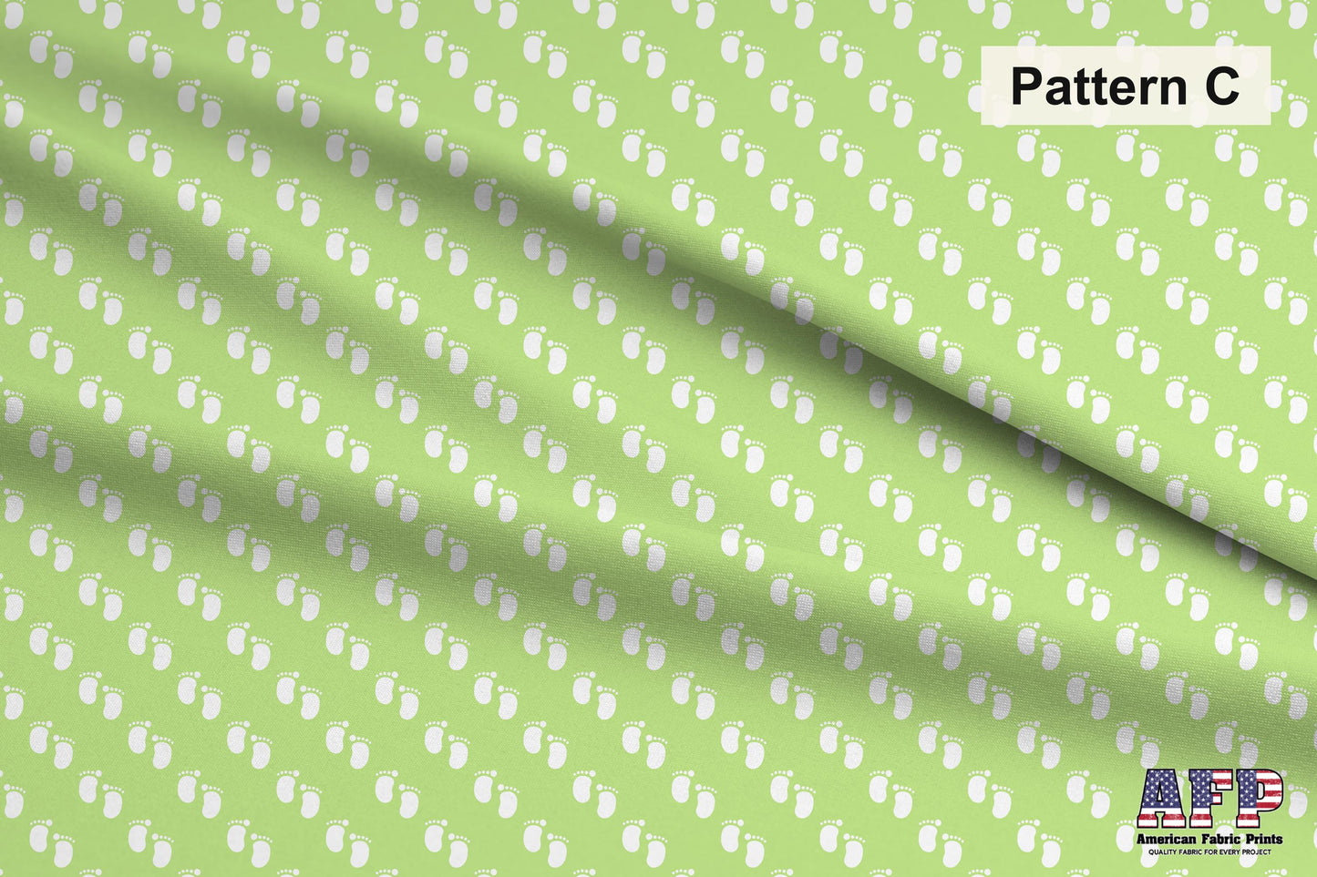 Baby Green 2 Fabric Collection. Choose Your Patterns. Pattern C Shown. Shop now at American Fabric Prints.