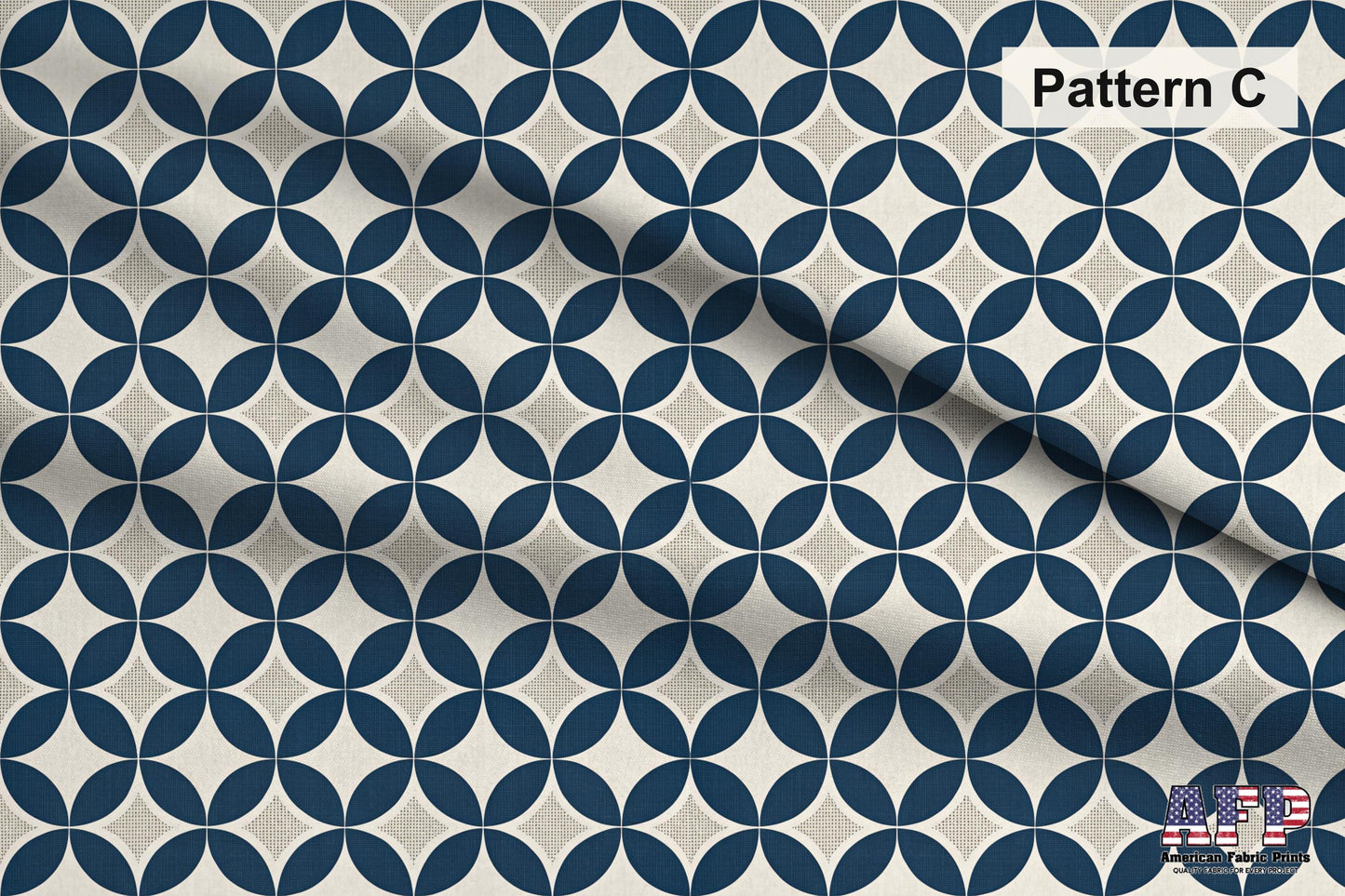 Blue Porcelain Garden Fabric Bundle Set - Shop now at American Fabric Prints