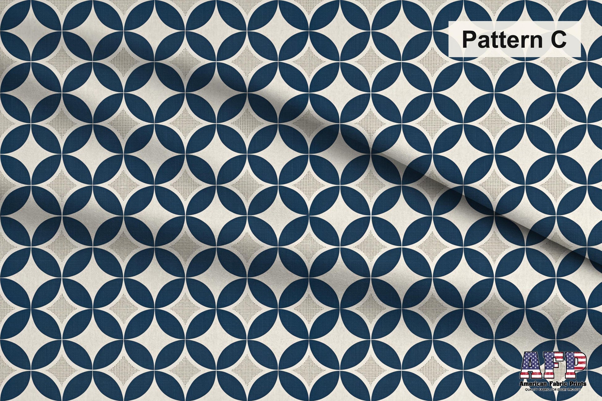 Blue Porcelain Garden Fabric Bundle Set - Shop now at American Fabric Prints