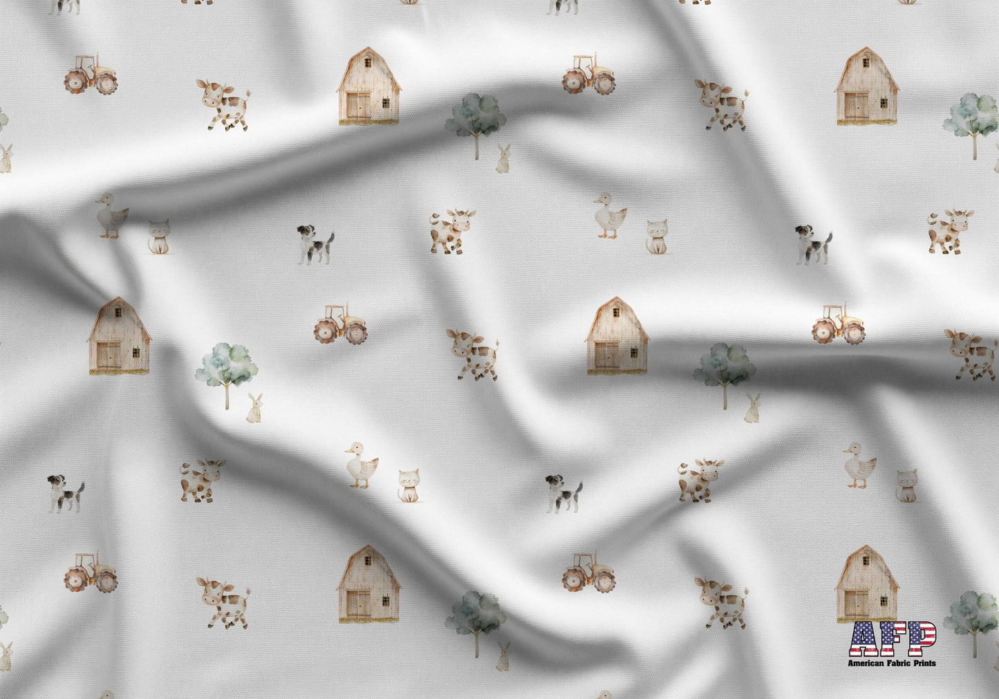 HappyFarm Fabric - Shop now at American Fabric Prints