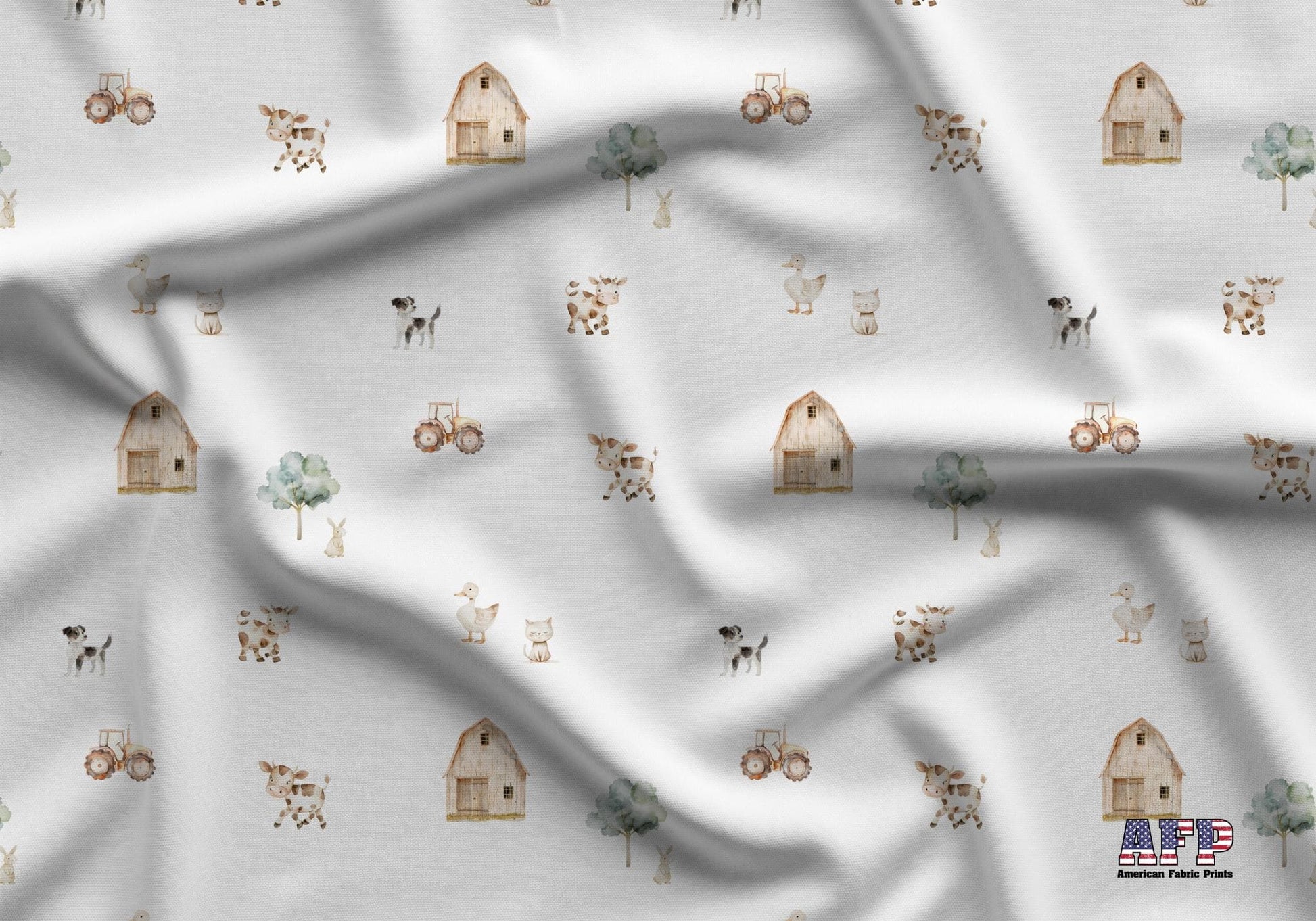 HappyFarm Fabric - Shop now at American Fabric Prints