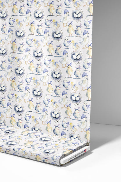 Chicks and Ducklings Fabric - Shop now at American Fabric Prints