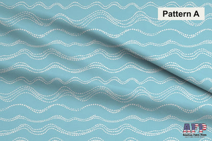 Blue Rainbows Fabric Bundle Set - Shop now at American Fabric Prints