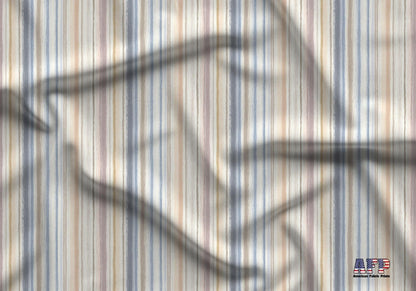 Pale Stripes Fabric - Shop now at American Fabric Prints
