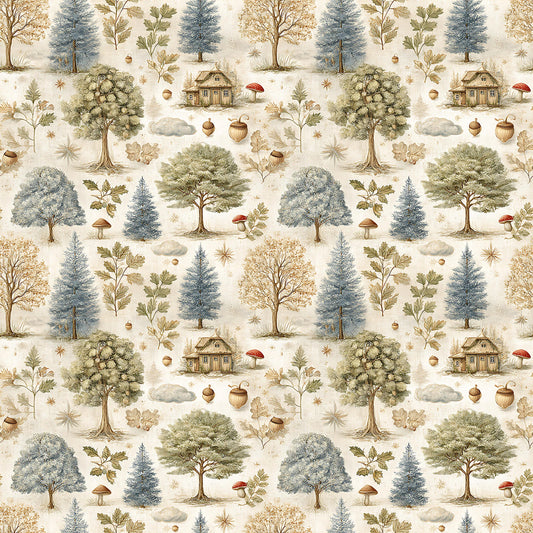 Mystical Forest Fabric - Shop now at American Fabric Prints