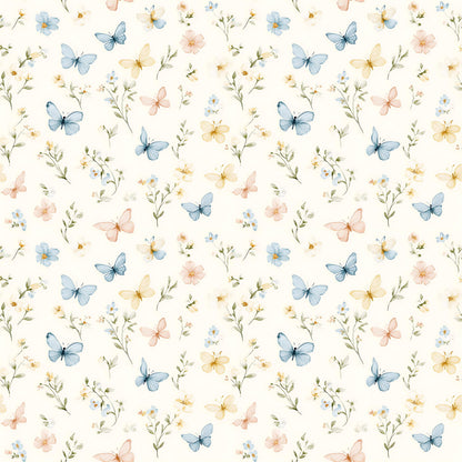 Butterflies Fabric - Shop now at American Fabric Prints