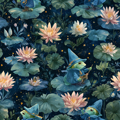 Mystical Toads Fabric - Shop now at American Fabric Prints