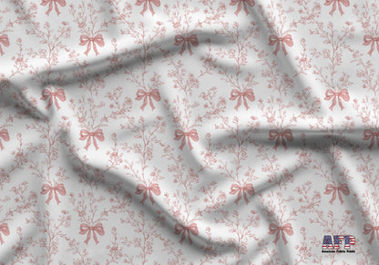 Coquette Pink 3 Fabric - Shop now at American Fabric Prints