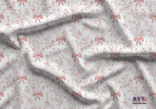 Coquette Pink 3 Fabric - Shop now at American Fabric Prints