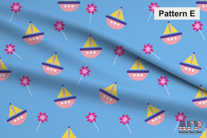 Baby Toys 2 Fabric Collection. Shop now at American Fabric Prints.