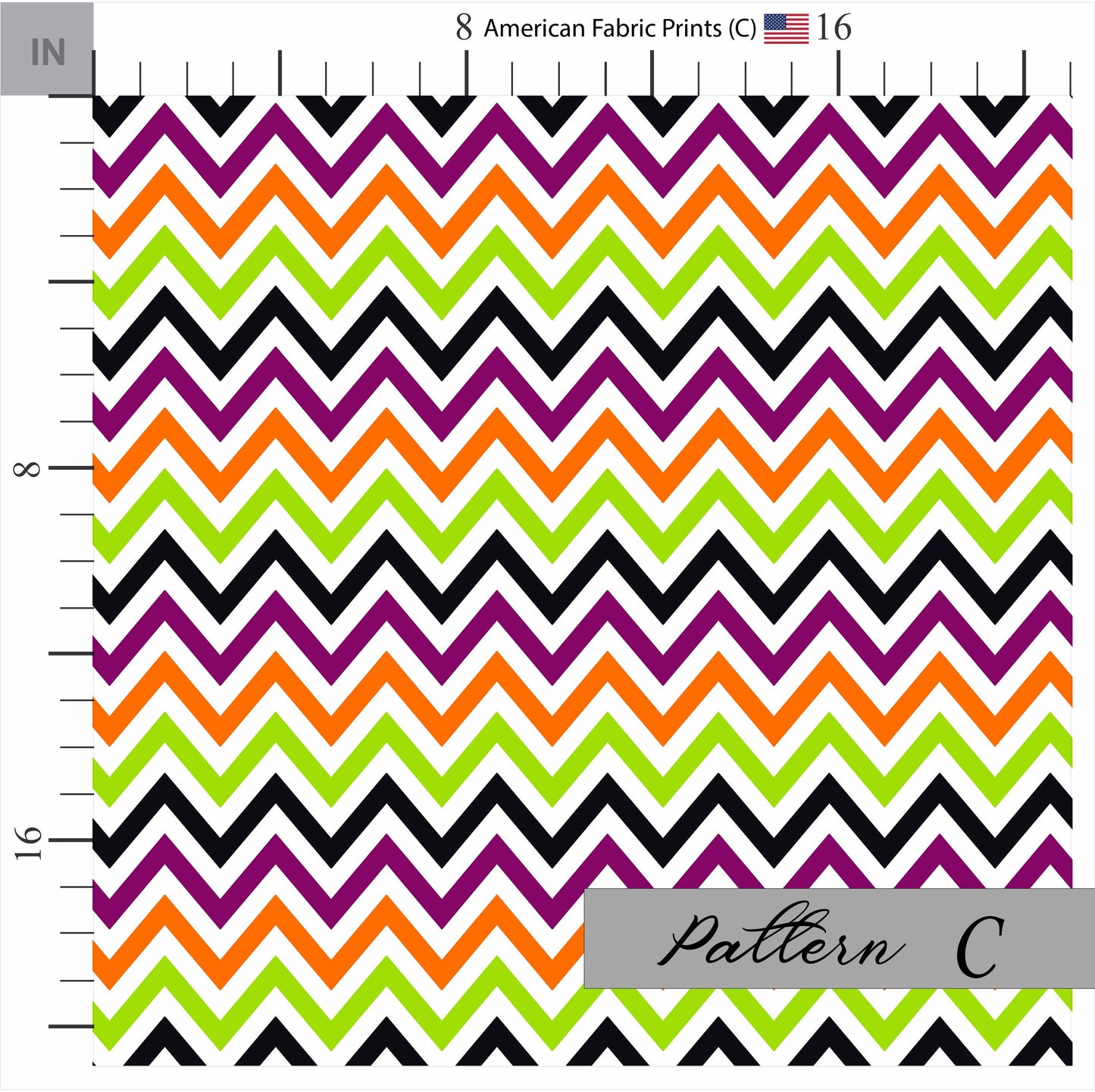 Halloween Quilt Fabric – Premium Cotton Quilt Fabric | Made in USA | Color Coordinated Prints