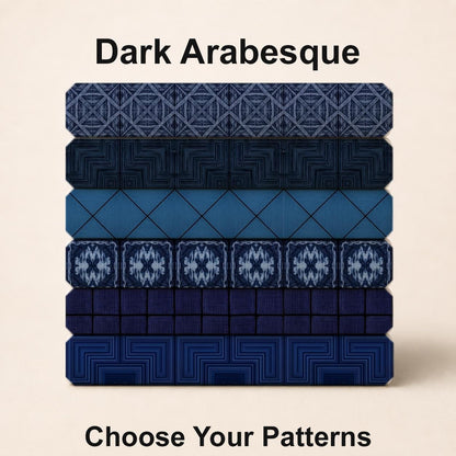 Dark Arabesque Fabric Bundle Set - Shop now at American Fabric Prints