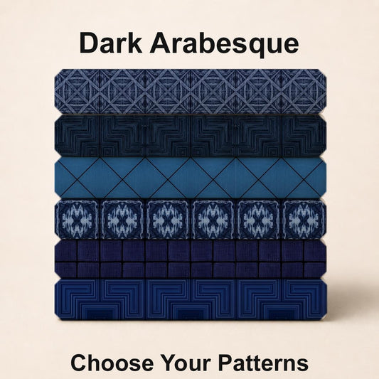 Dark Arabesque Fabric Bundle Set - Shop now at American Fabric Prints