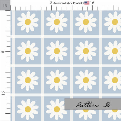 Country Blue Quilting Fabric | Blue Fabric Coordinates | Blue Nursery Fabric | Cotton Baby Fabric | by American Fabric Prints
