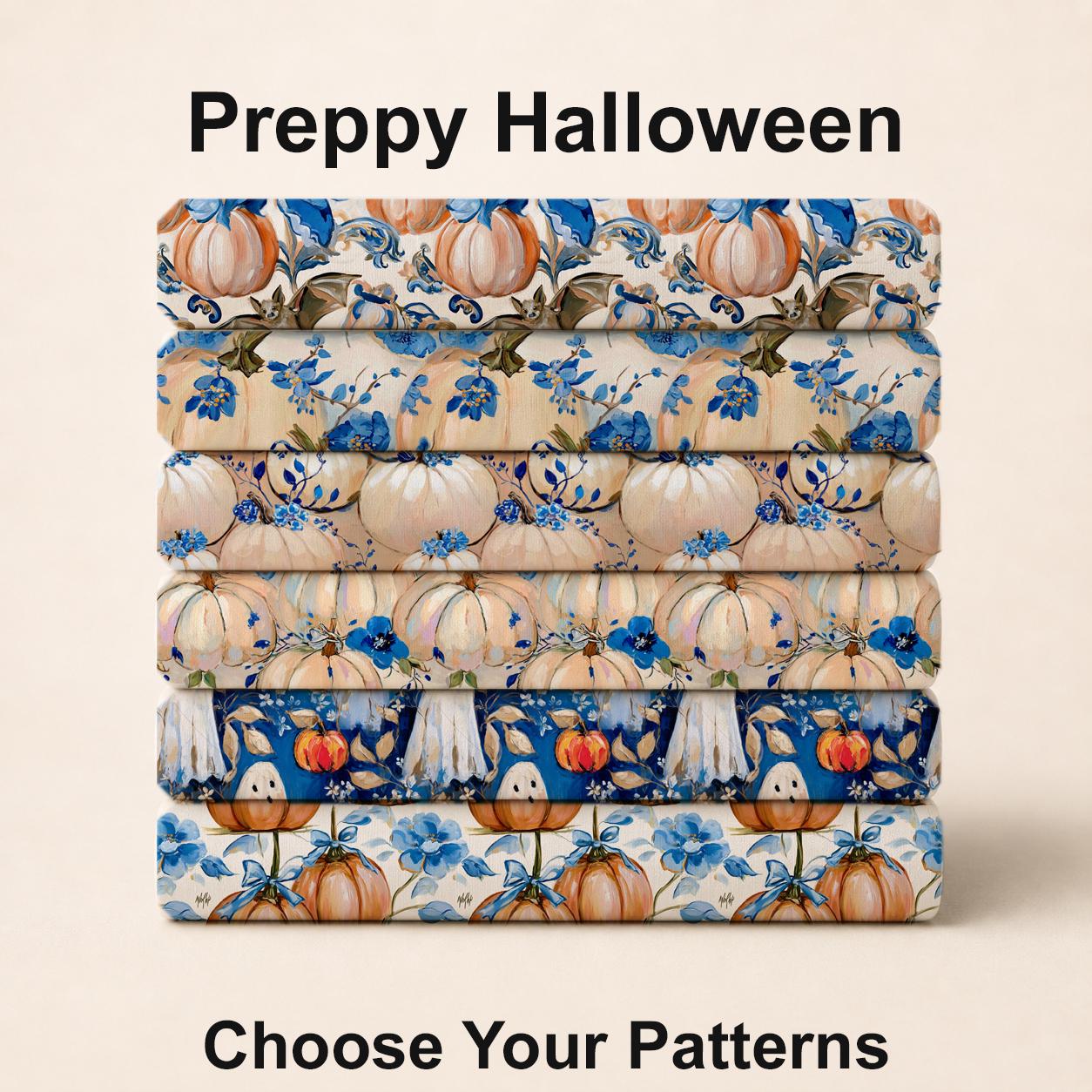 Preppy Halloween Fabric Bundle Set - Shop now at American Fabric Prints