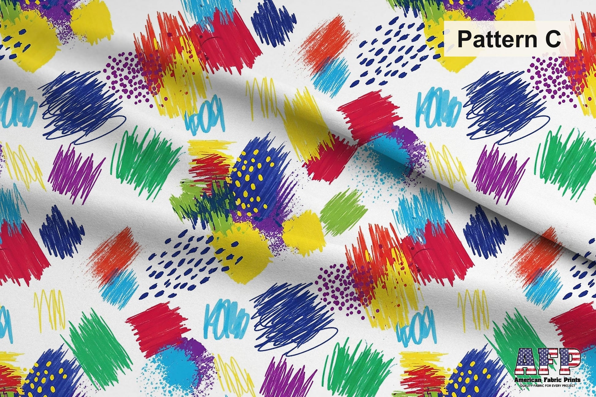 Abstract Doodles 3 Fabric Bundle Set - Shop now at American Fabric Prints