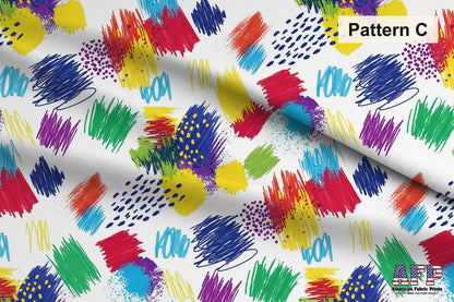 Abstract Doodles 3 Fabric Bundle Set - Shop now at American Fabric Prints