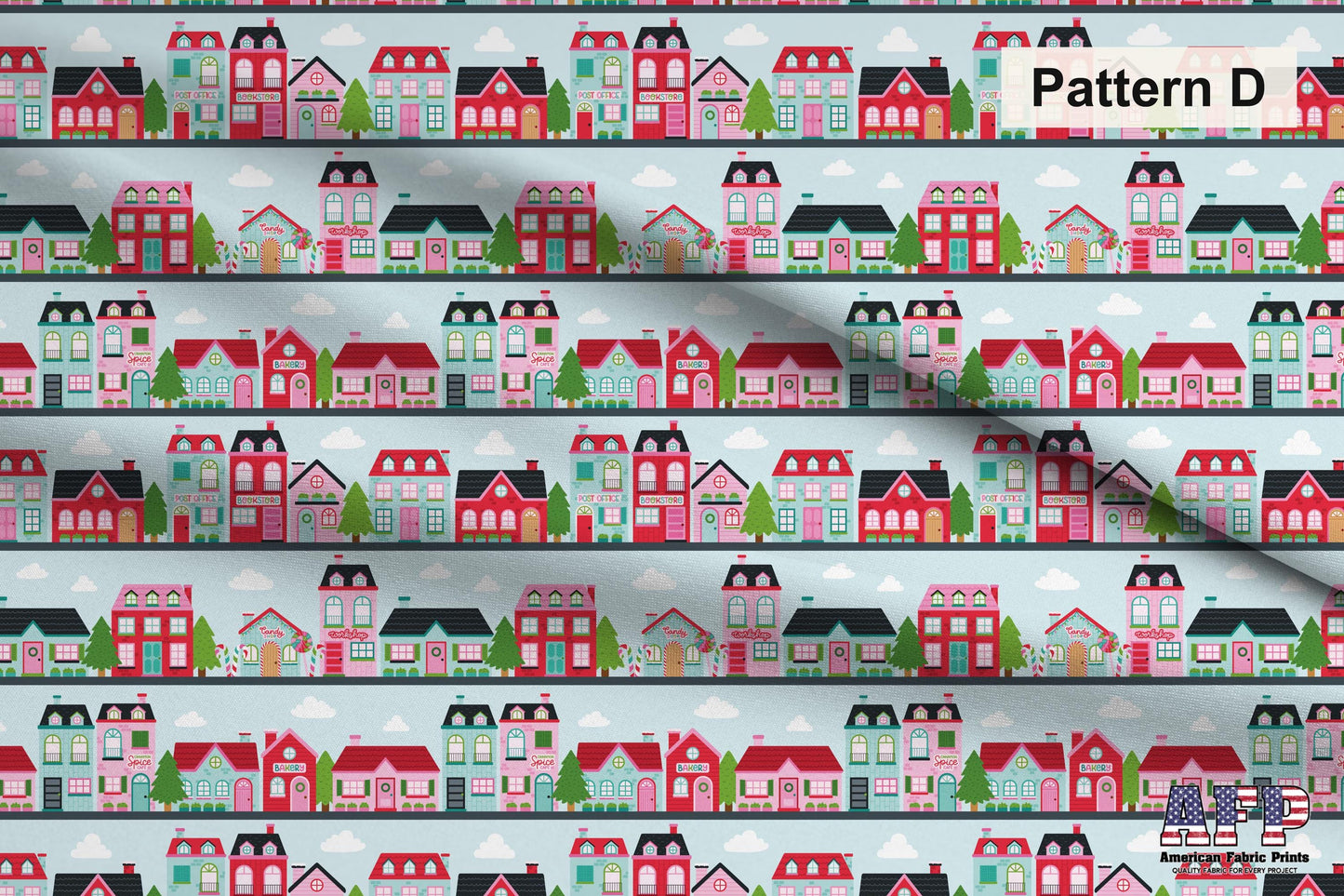 Christmas Wonderland Fabric Bundle. Choose Your Patterns. Pattern D. Shop now at American Fabric Prints.