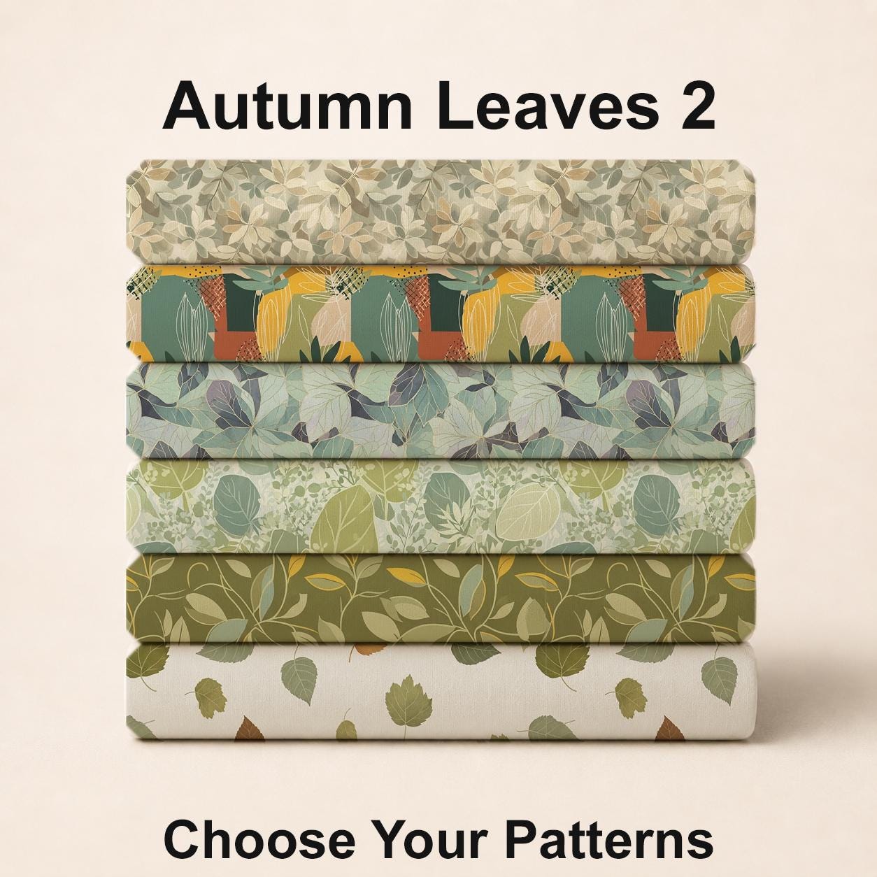 Autumn Leaves 2 Fabric Bundle Set - Shop now at American Fabric Prints