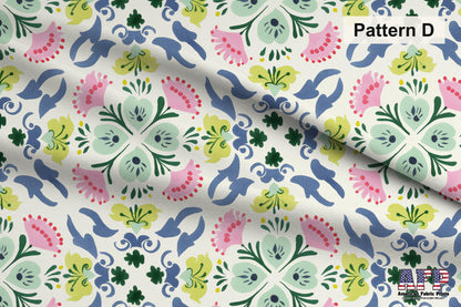Folk Floral Fabric Bundle Set - Shop now at American Fabric Prints