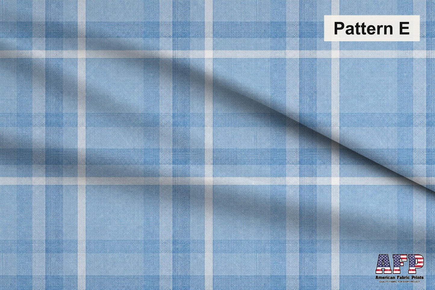 Azure Plaid Fabric Bundle Set - Shop now at American Fabric Prints