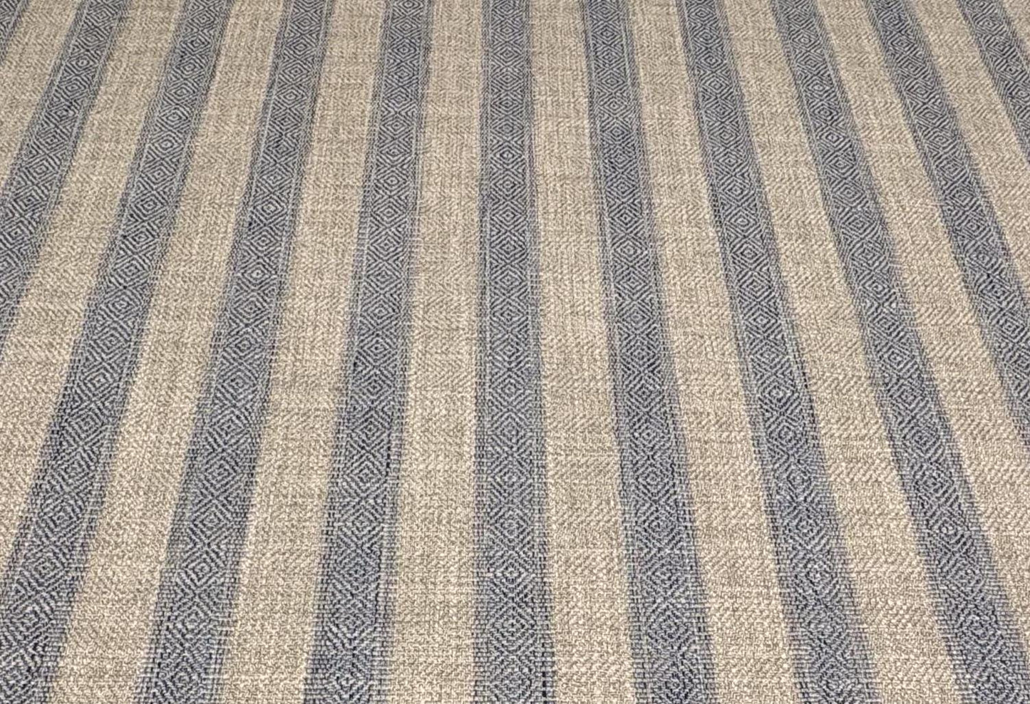 Striped Woven Jacquard Fabric with Geometric Pattern, Premium Upholstery, Fabric for Upholstery, Performance Fabric with Stain Resistance