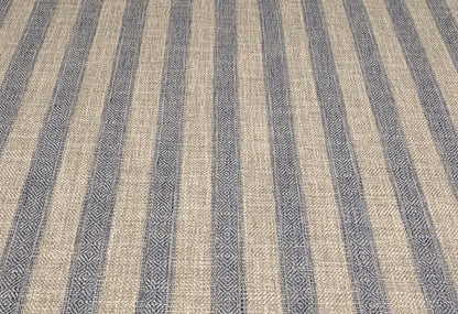 Striped Woven Jacquard Fabric with Geometric Pattern, Premium Upholstery, Fabric for Upholstery, Performance Fabric with Stain Resistance