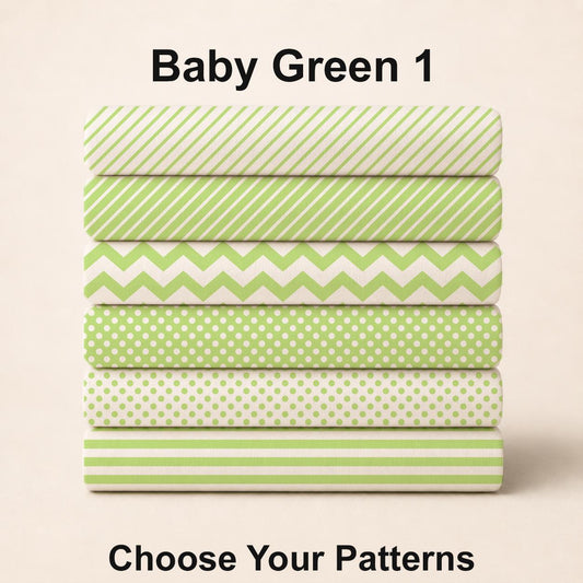 Baby Green 1 Fabric Bundle Set - Shop now at American Fabric Prints
