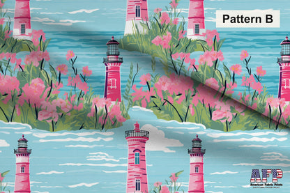 Preppy Light Houses Fabric Bundle Set - Shop now at American Fabric Prints