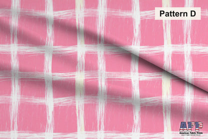 Sketchy Pink+Yellow Fabric Bundle Set - Shop now at American Fabric Prints